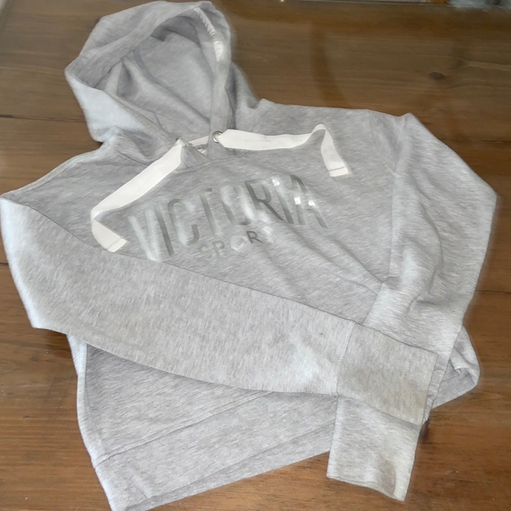 Victoria Secret Sport Cropped Hoodie sz XS